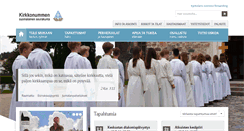 Desktop Screenshot of kirkkonummenseurakunnat.fi